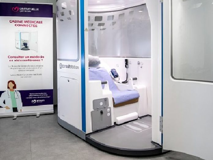Une cabine médicale connectée en test à La Mutuelle Générale